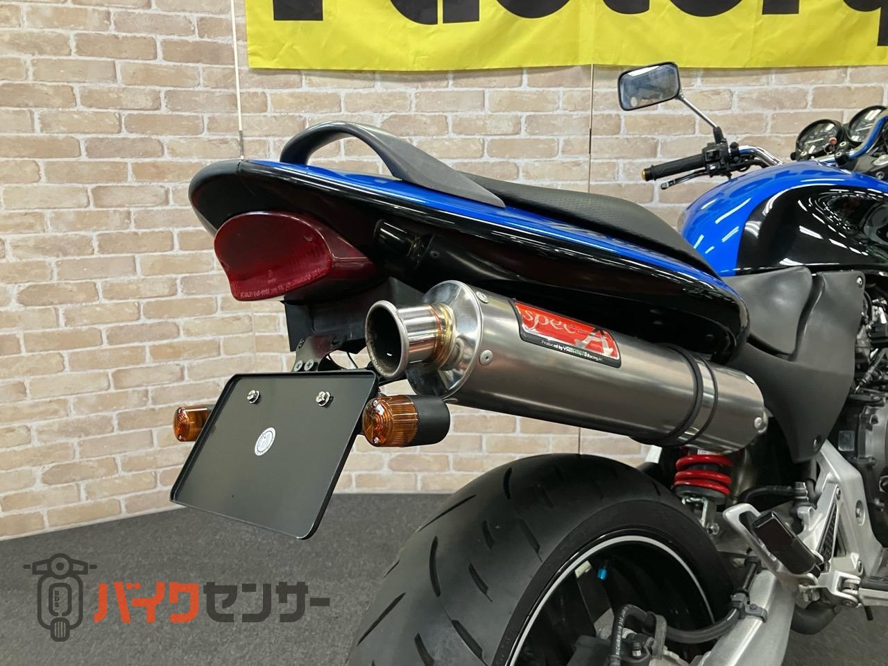 HORNET250　DX ヤマモトスリップオン　フェンダーレス　ウインカーカスタム_20