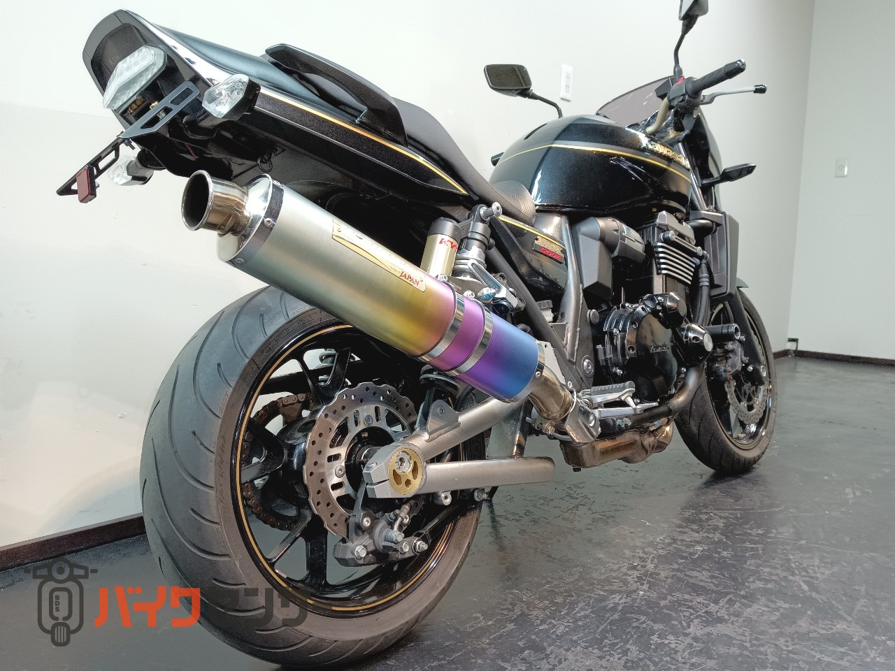 カワサキ ZRX1200DAEG スライダー付き モリワキマフラー 現状販売