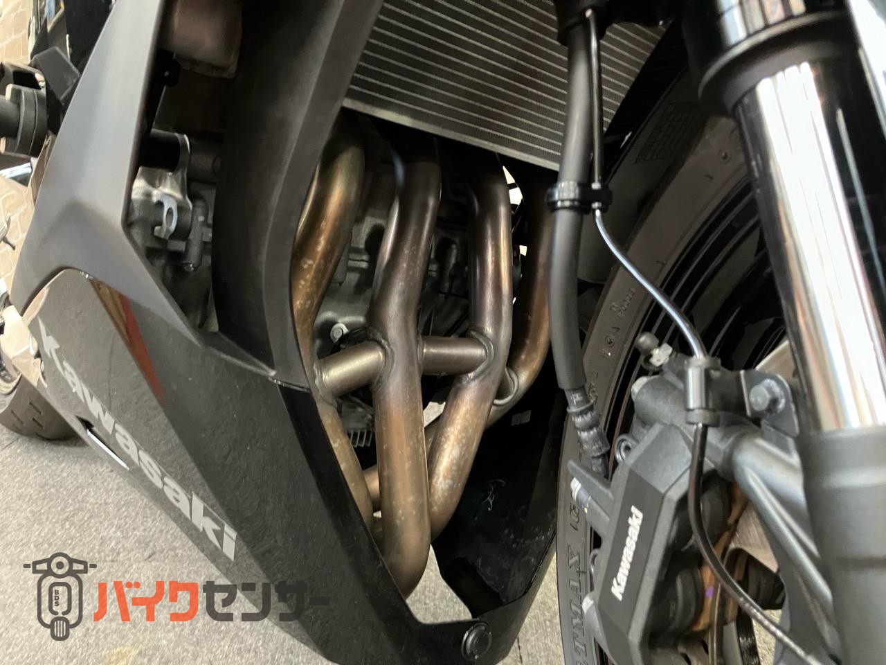 NINJA ZX-25R サイドスライダー　クイックシフター　ETC スマホホルダー装着_15