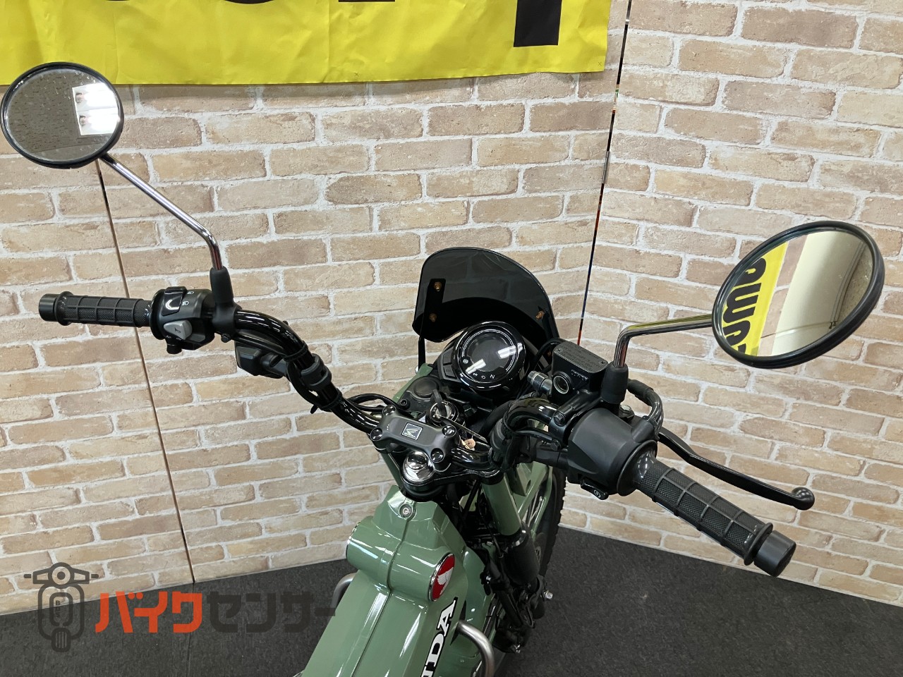 CT125ハンターカブ 機械曲ストレート762サイクロン　ライトガード　リアキャリア　メーターバイザーTYPE-UP カスタムシート_13