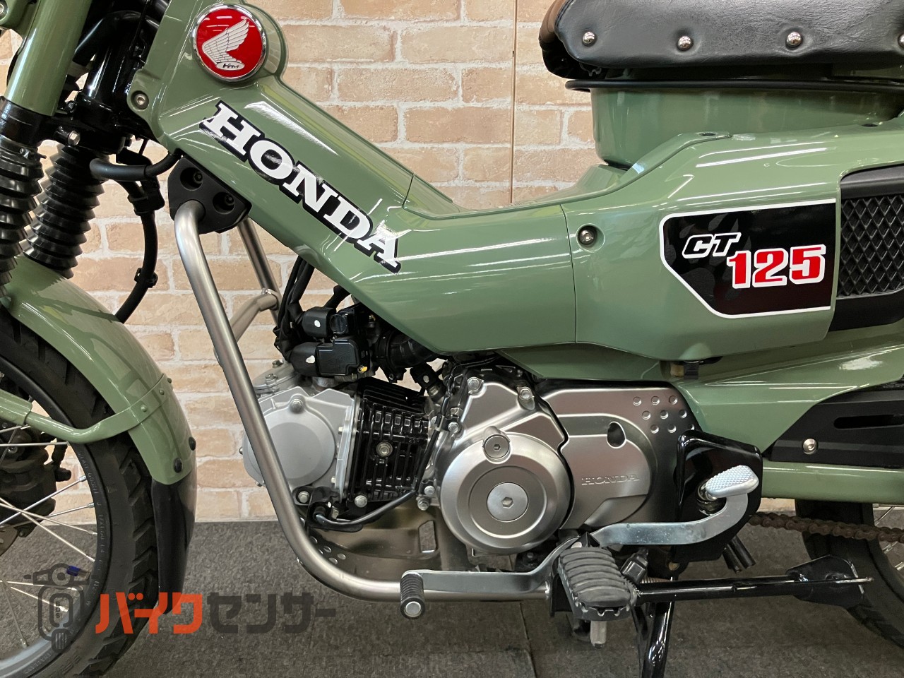 CT125ハンターカブ 機械曲ストレート762サイクロン　ライトガード　リアキャリア　メーターバイザーTYPE-UP カスタムシート_21