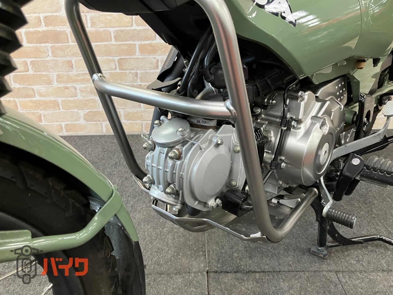CT125ハンターカブ 機械曲ストレート762サイクロン　ライトガード　リアキャリア　メーターバイザーTYPE-UP カスタムシート_30