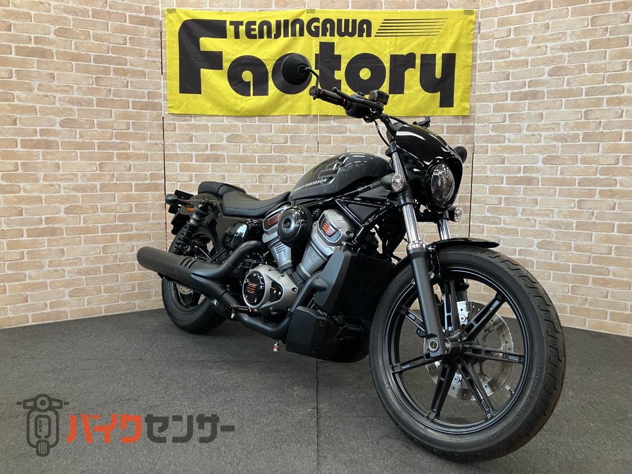 RH975 ナイトスター 　ハーレー純正OP エンジンカバー　グリップ　ステップ　装着_2