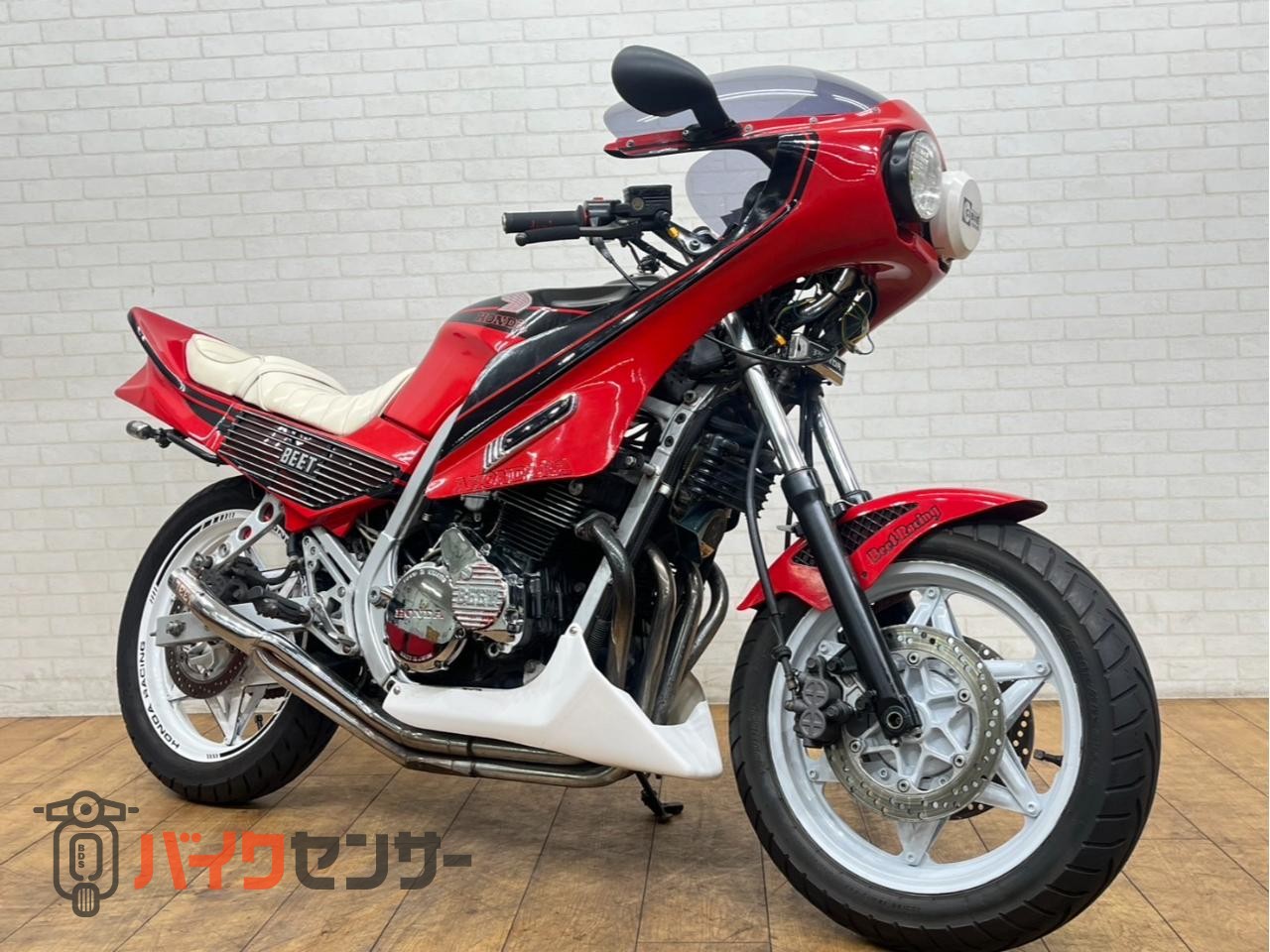ホンダ CBR400F エンデュランス ショート管 BEETサイドカバー