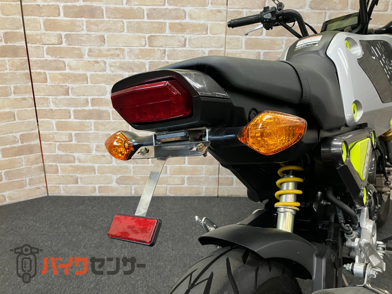 グロム　5速ミッション　JC92　ヨシムラカーボンマフラー　フェンダーレス　ミラーカスタム済み_11