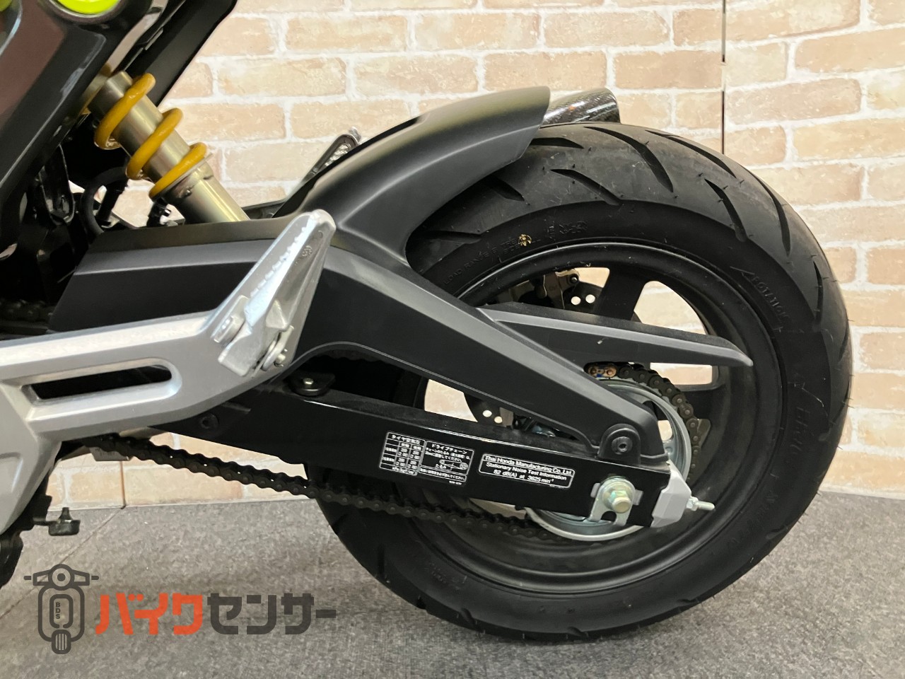 グロム　5速ミッション　JC92　ヨシムラカーボンマフラー　フェンダーレス　ミラーカスタム済み_26