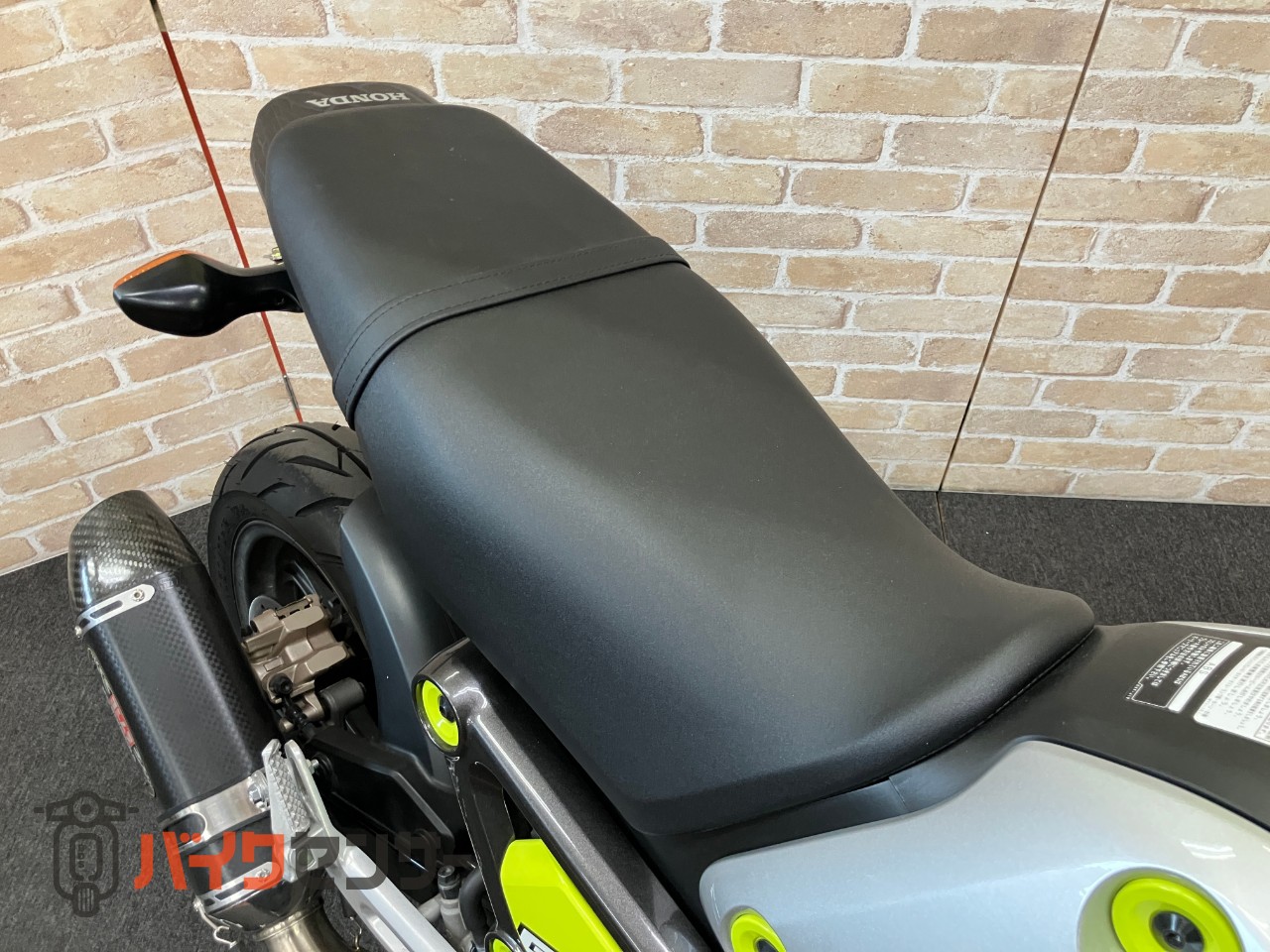 グロム　5速ミッション　JC92　ヨシムラカーボンマフラー　フェンダーレス　ミラーカスタム済み_34