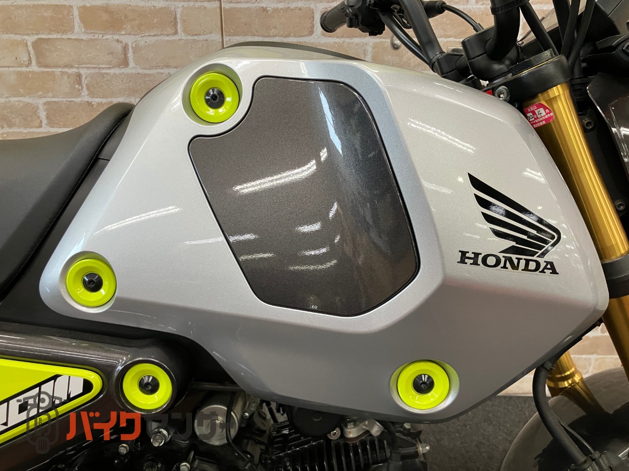 グロム　5速ミッション　JC92　ヨシムラカーボンマフラー　フェンダーレス　ミラーカスタム済み_37
