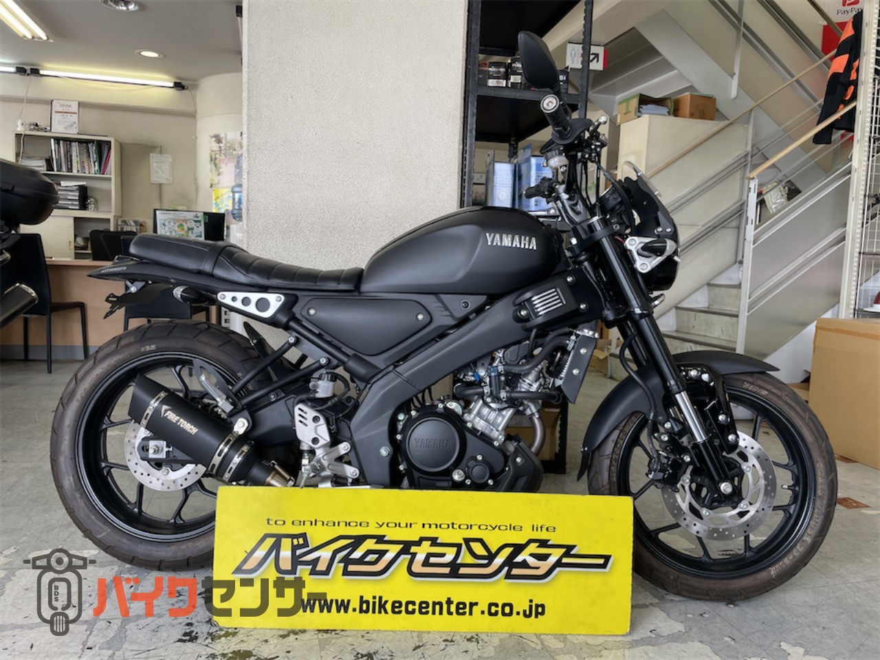 ヤマハXSR155 マットブラック