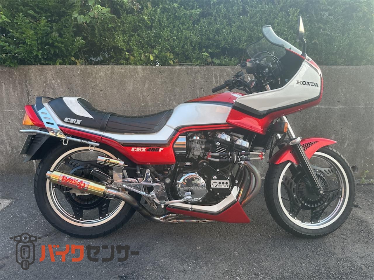ホンダ 【動画あり】CBX400F 漣マフラー PMS オイルクーラー B540158