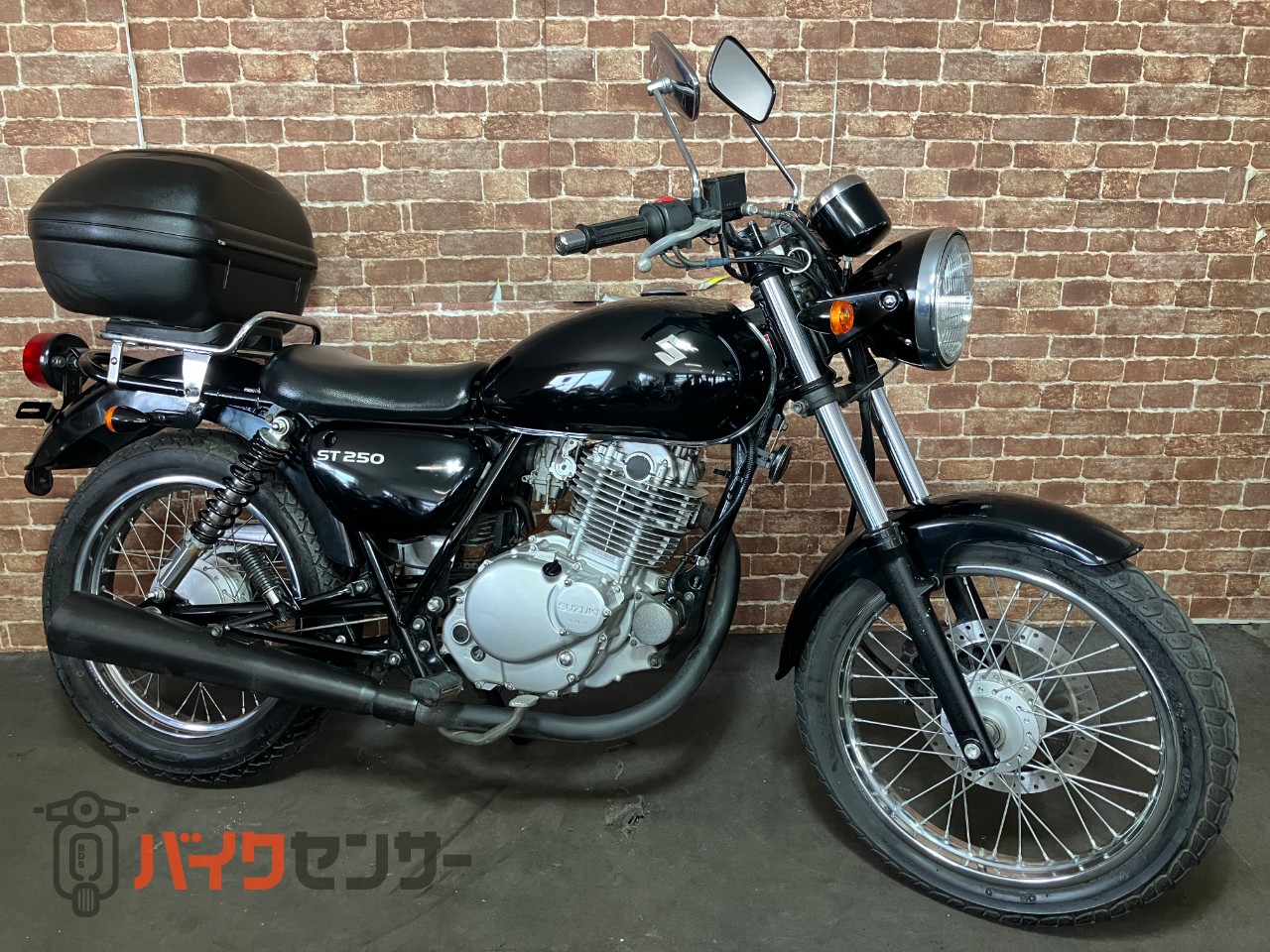 スズキ ST250 リアキャリア リアボックス B540522| BDSバイク