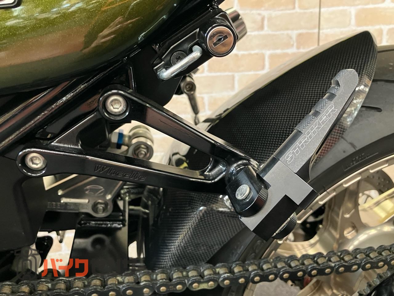 Z900RS　OZホイール　ウィリーパーツ多数　ブレンボ　SP忠男　オーリンズ　ロングテール　シート　フルカスタム仕様_26