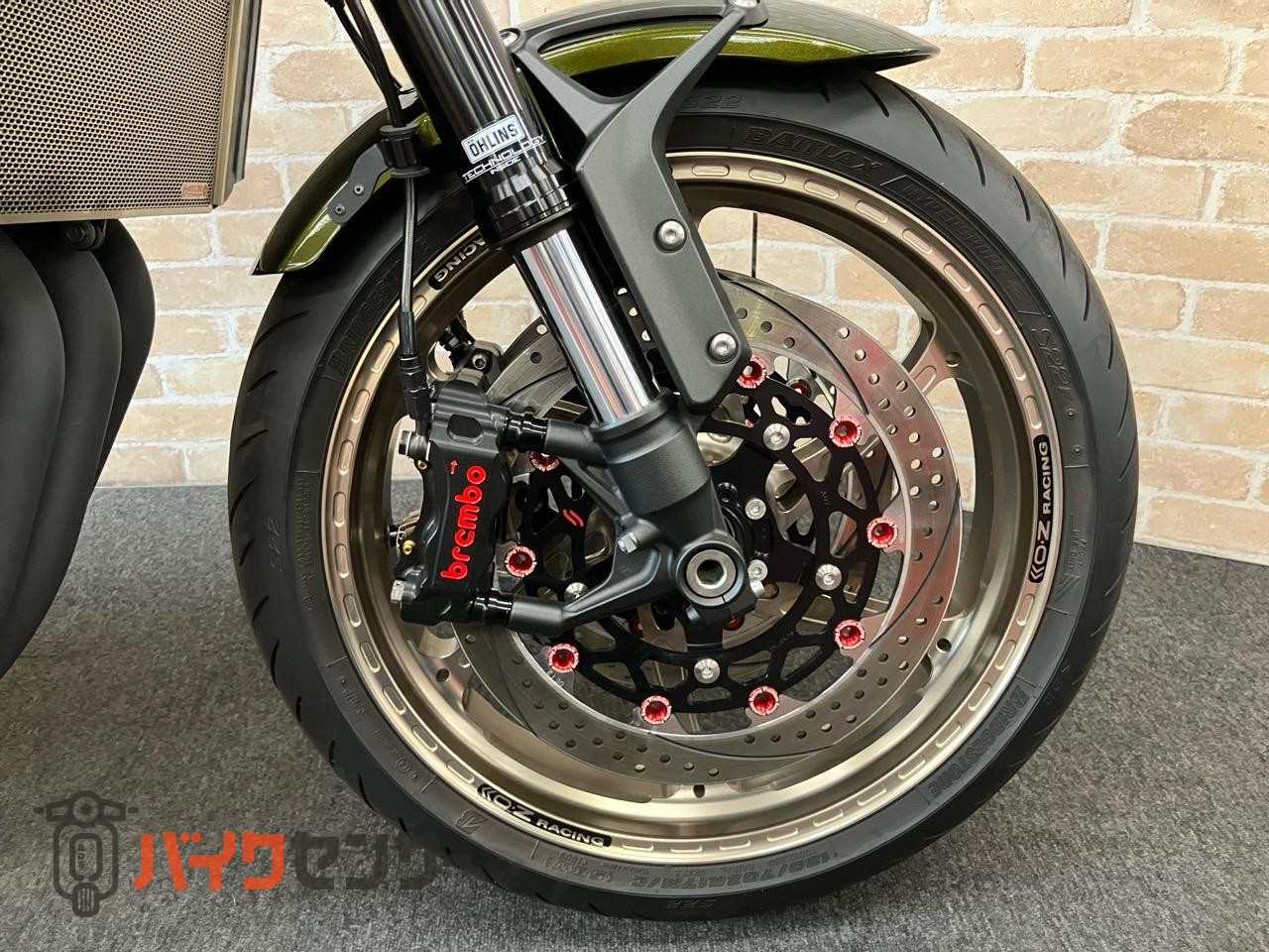 Z900RS　OZホイール　ウィリーパーツ多数　ブレンボ　SP忠男　オーリンズ　ロングテール　シート　フルカスタム仕様_42
