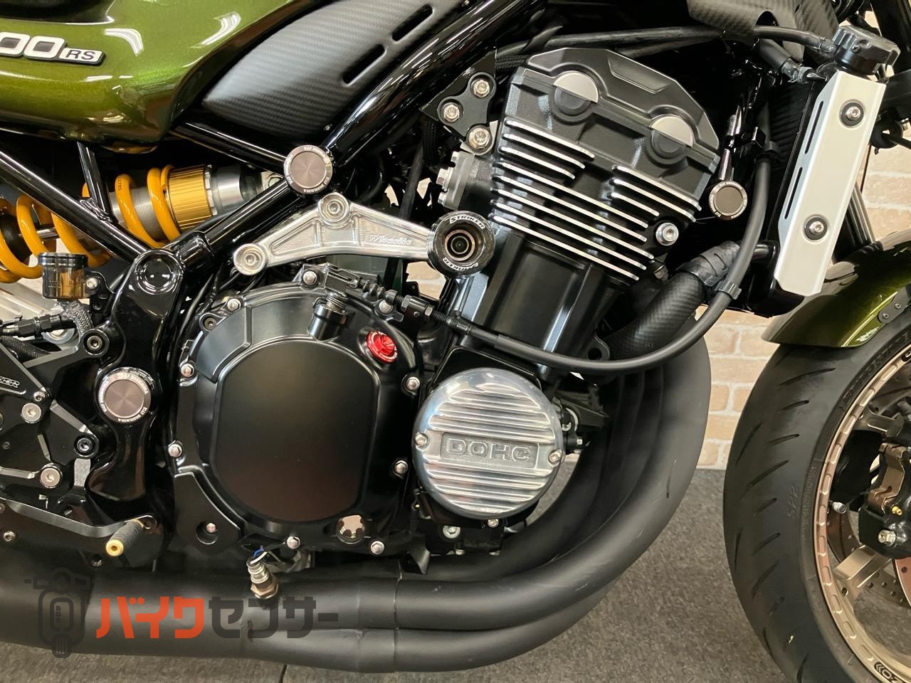 Z900RS　OZホイール　ウィリーパーツ多数　ブレンボ　SP忠男　オーリンズ　ロングテール　シート　フルカスタム仕様_44