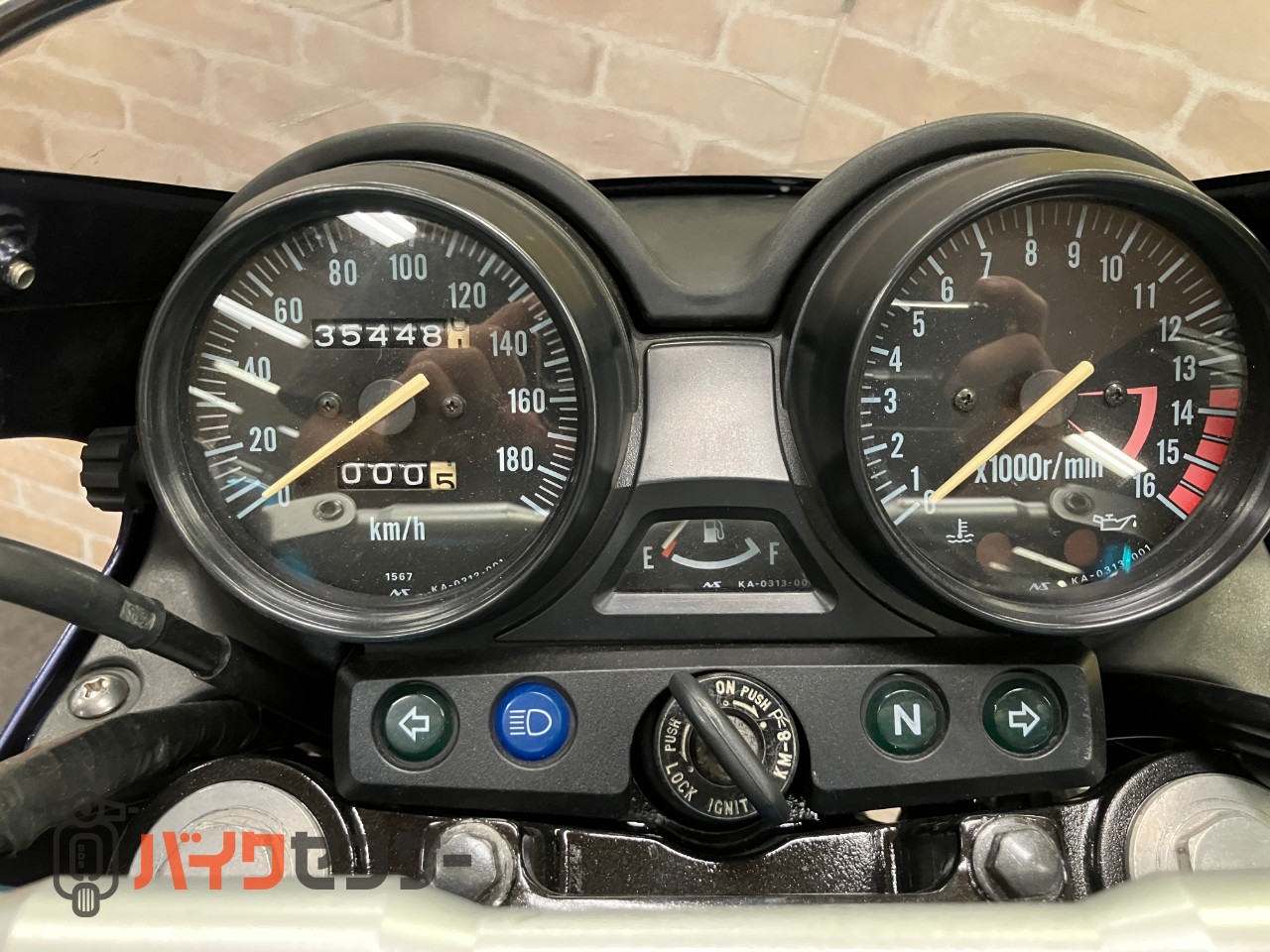 ZRX400　ＺＲＸ４００　マーク２カラー＆ゴールドホイールオリジナルペイント　モリワキショート　マルチリフレクター　社外リアサス_19
