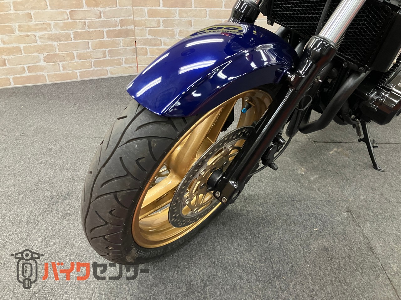 ZRX400　ＺＲＸ４００　マーク２カラー＆ゴールドホイールオリジナルペイント　モリワキショート　マルチリフレクター　社外リアサス_30