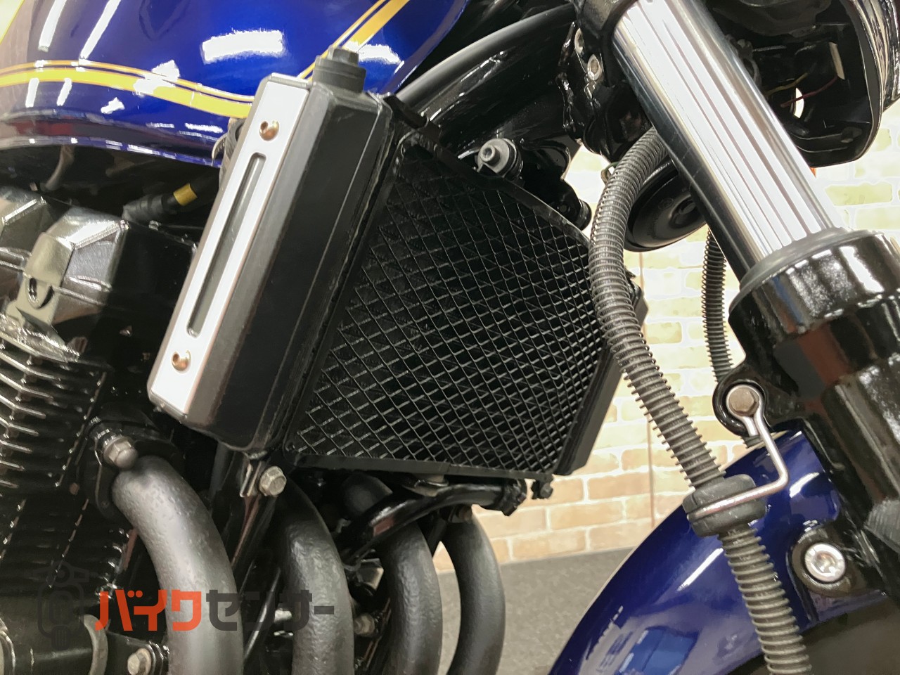 ZRX400　ＺＲＸ４００　マーク２カラー＆ゴールドホイールオリジナルペイント　モリワキショート　マルチリフレクター　社外リアサス_35