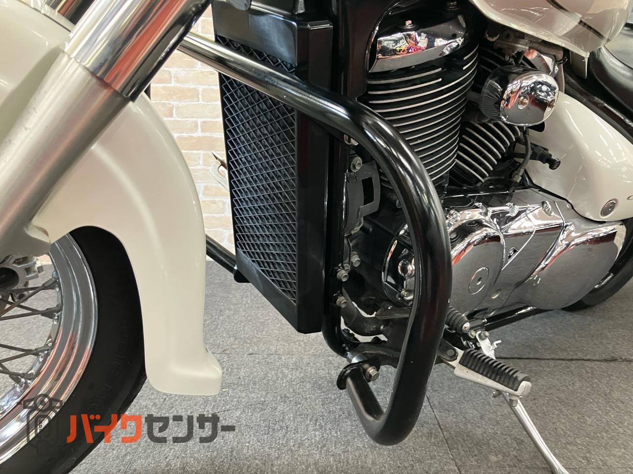 イントルーダー400クラシック スポークホイール　Vツインアメリカン　エンジンガード_22