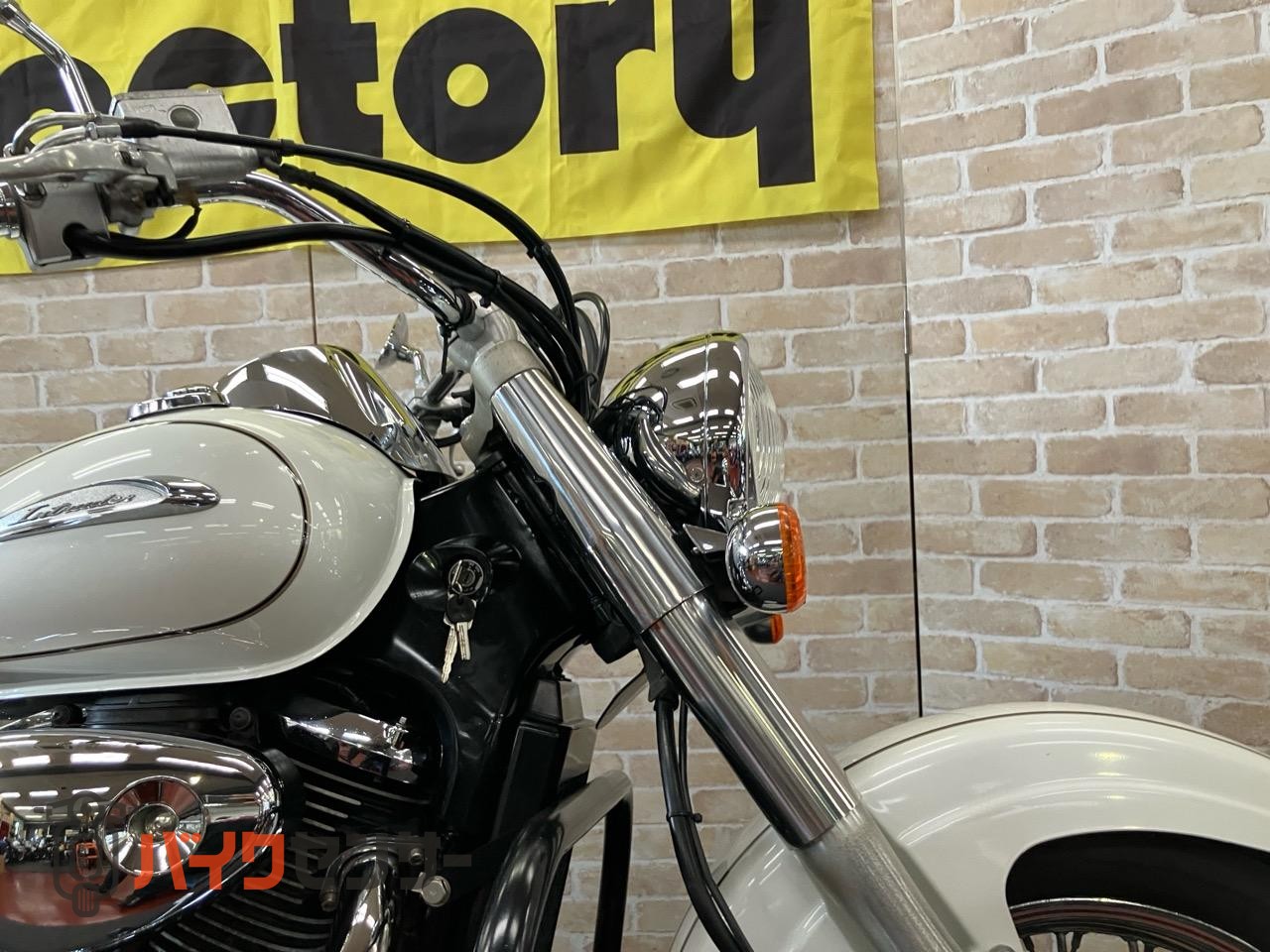 イントルーダー400クラシック スポークホイール　Vツインアメリカン　エンジンガード_33