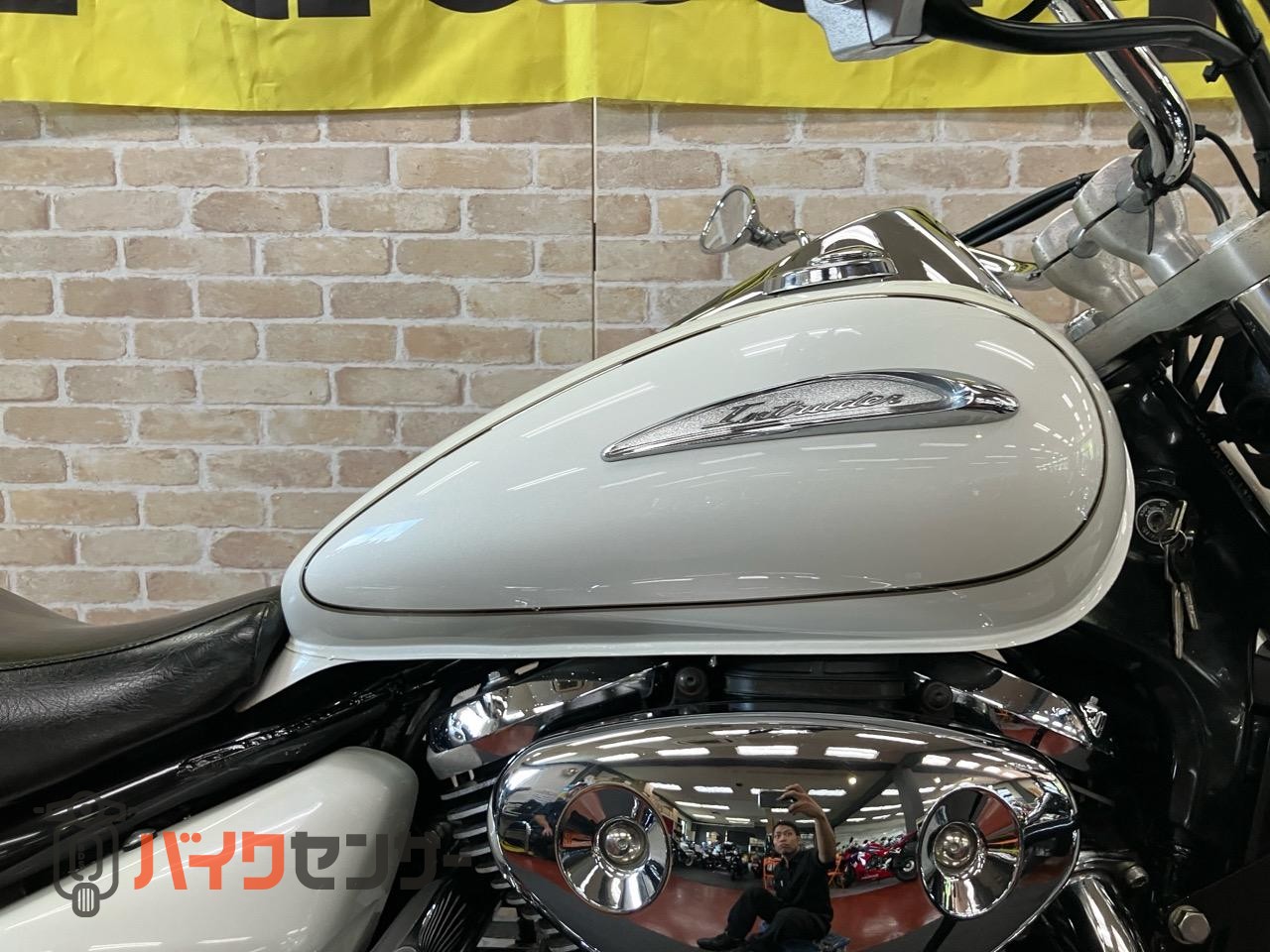 イントルーダー400クラシック スポークホイール　Vツインアメリカン　エンジンガード_34