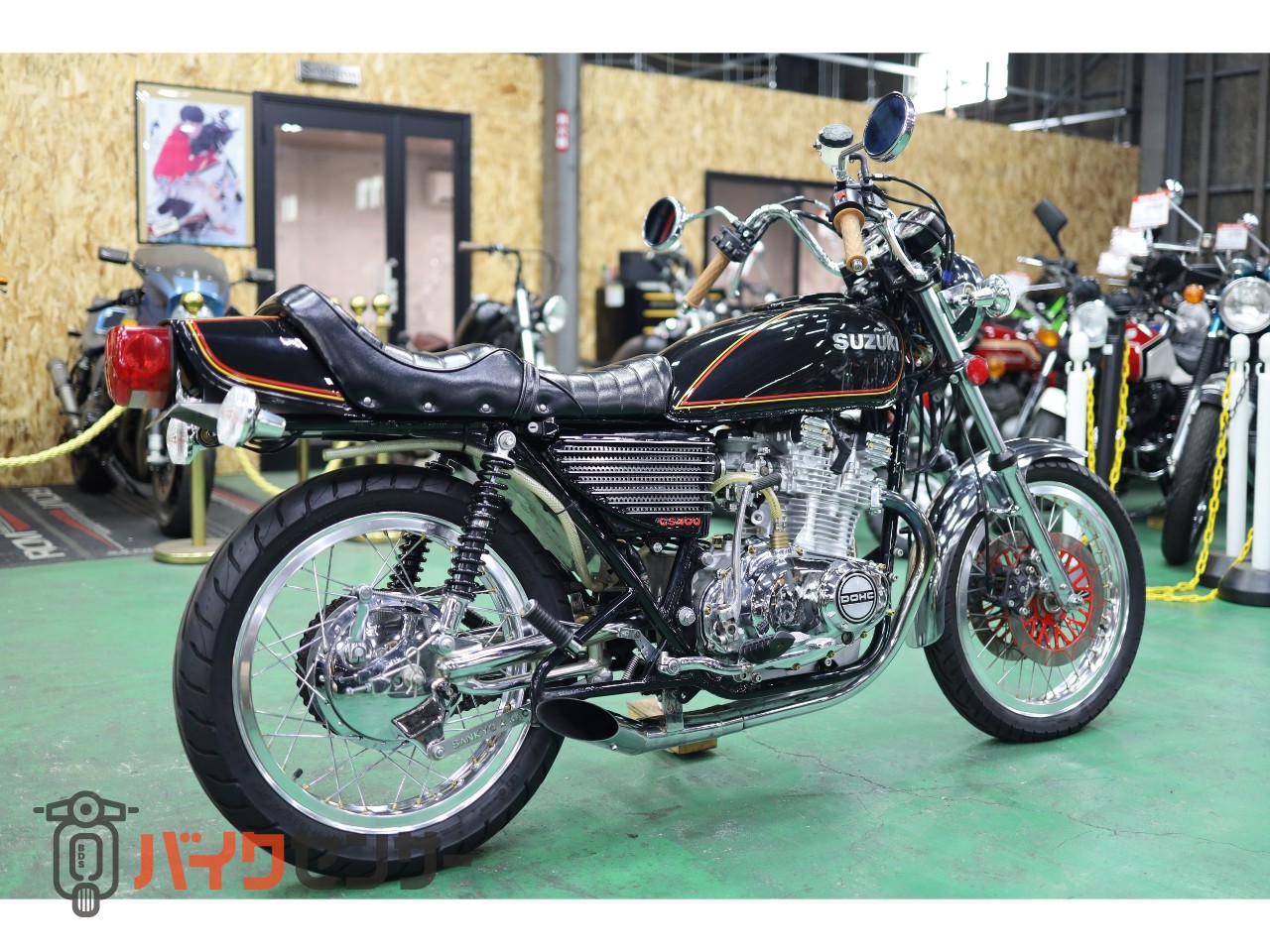 スズキ GS400 フルレストア車 国内物 パウダーコート エンジンOH 八木