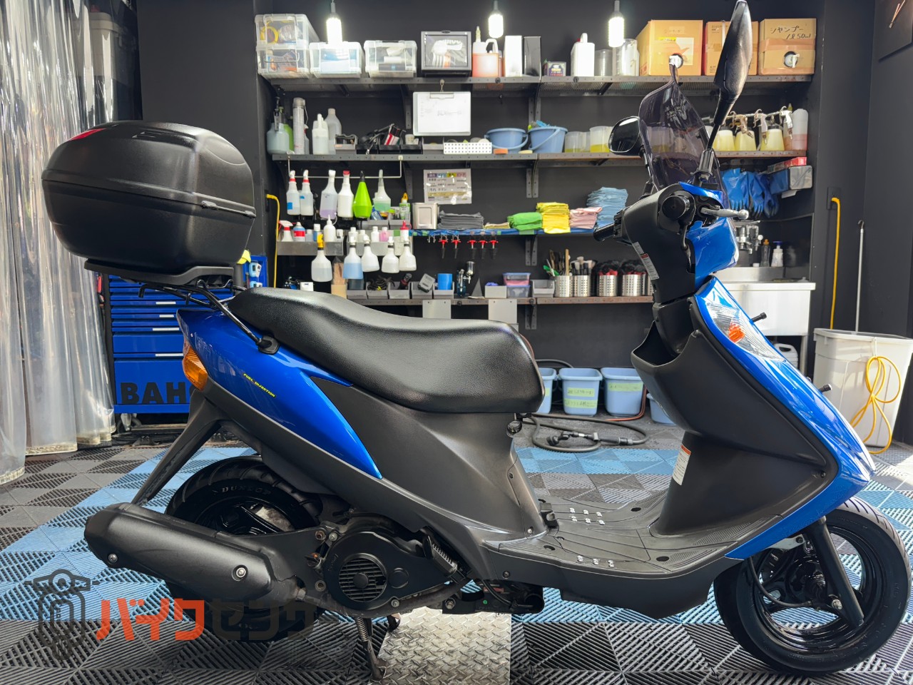 中古　アドレスV125g スズキ スクーター 青 46399km スズキ アドレスV125G ブルー 927在庫一覧/安心保証付き