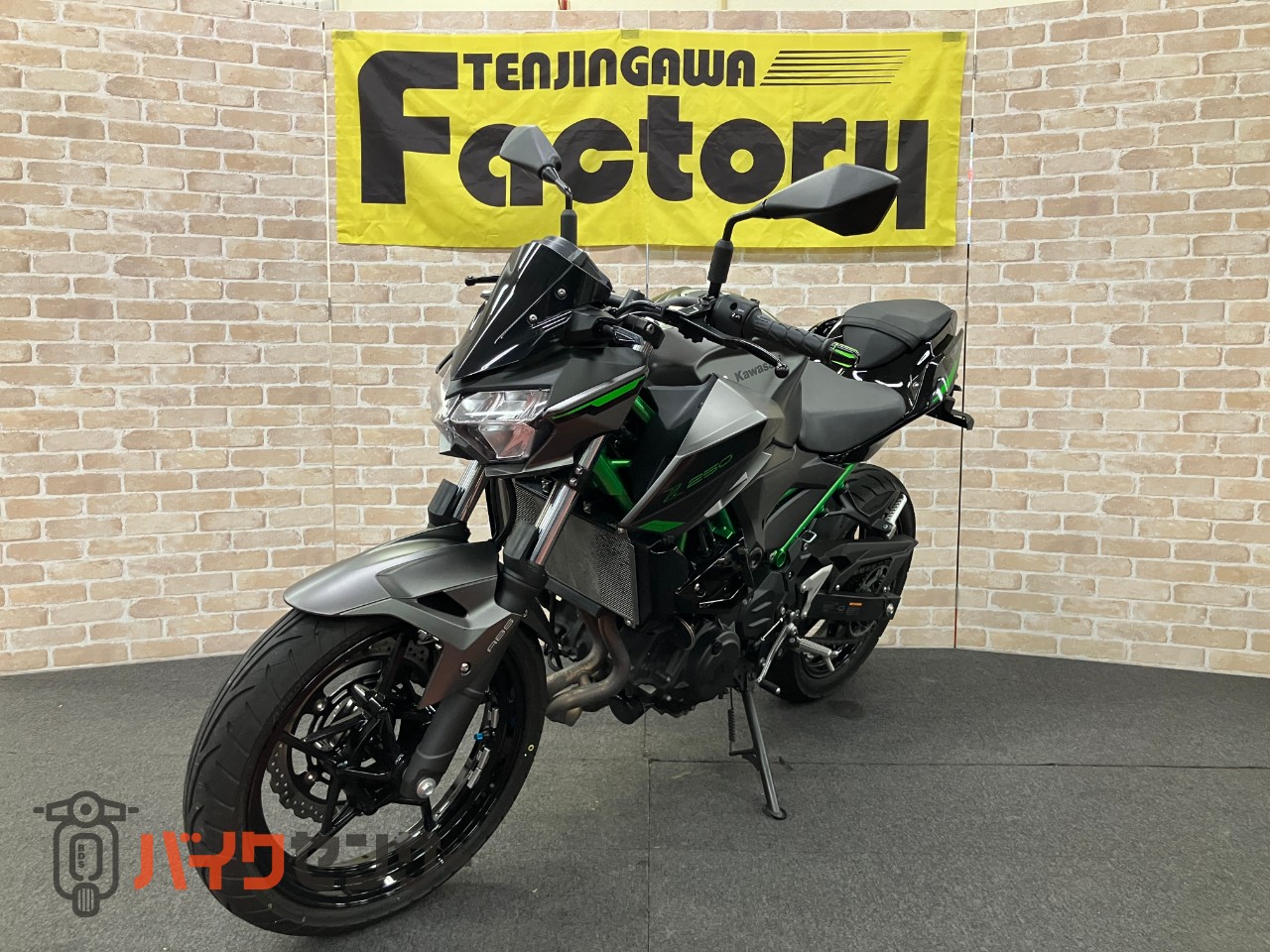 Z250 トリックスターイカヅチサイレンサー_3