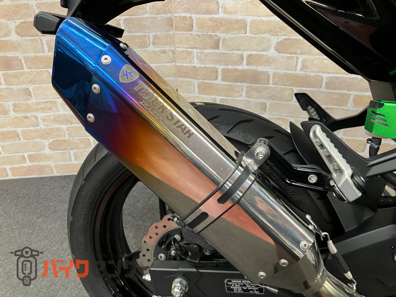 Z250 トリックスターイカヅチサイレンサー_30
