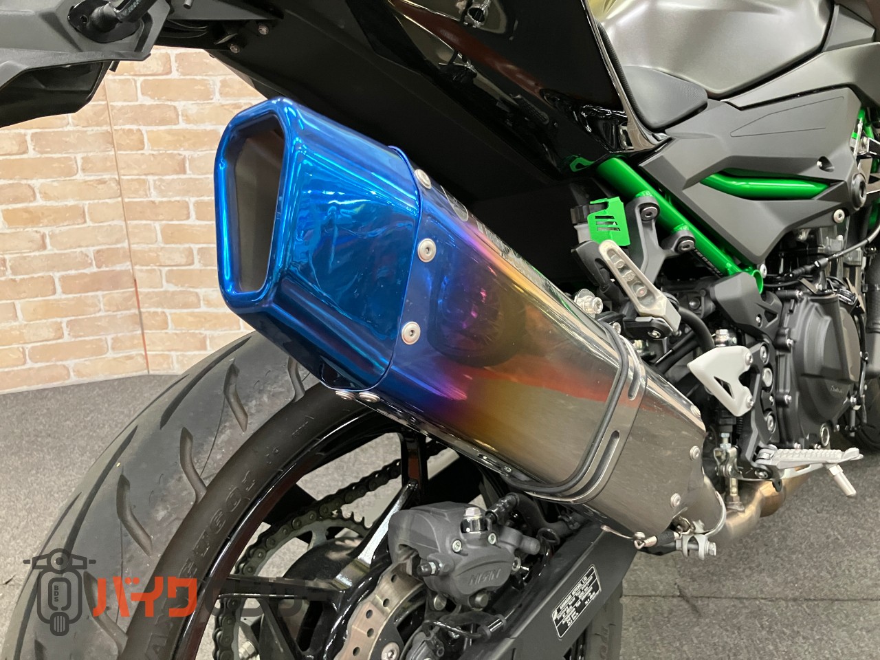 Z250 トリックスターイカヅチサイレンサー_32