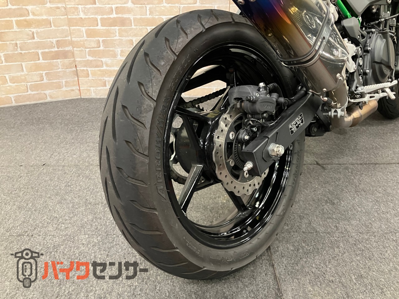 Z250 トリックスターイカヅチサイレンサー_33