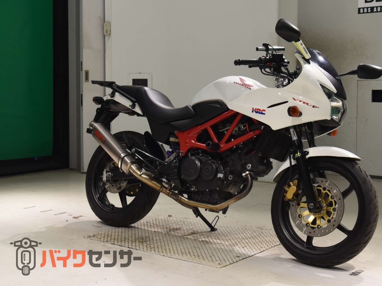 VTR250F　YAMAMOTOフルエキゾースト　ハイパープロサスペンション　アジャスタブルセパレートハンドル_2