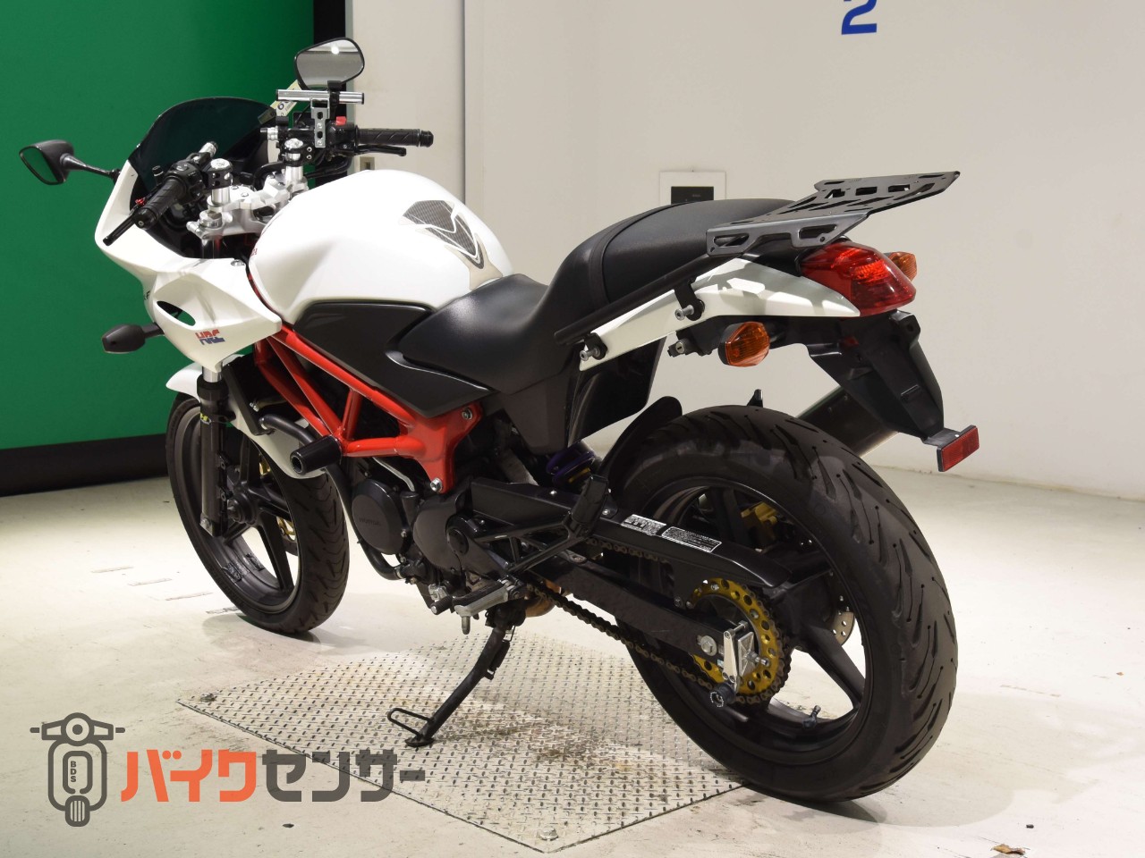 VTR250F　YAMAMOTOフルエキゾースト　ハイパープロサスペンション　アジャスタブルセパレートハンドル_5