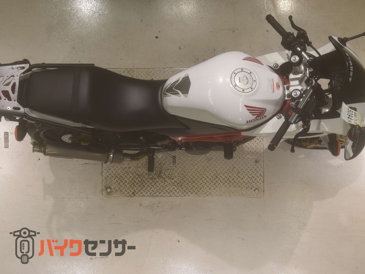 VTR250F　YAMAMOTOフルエキゾースト　ハイパープロサスペンション　アジャスタブルセパレートハンドル_6