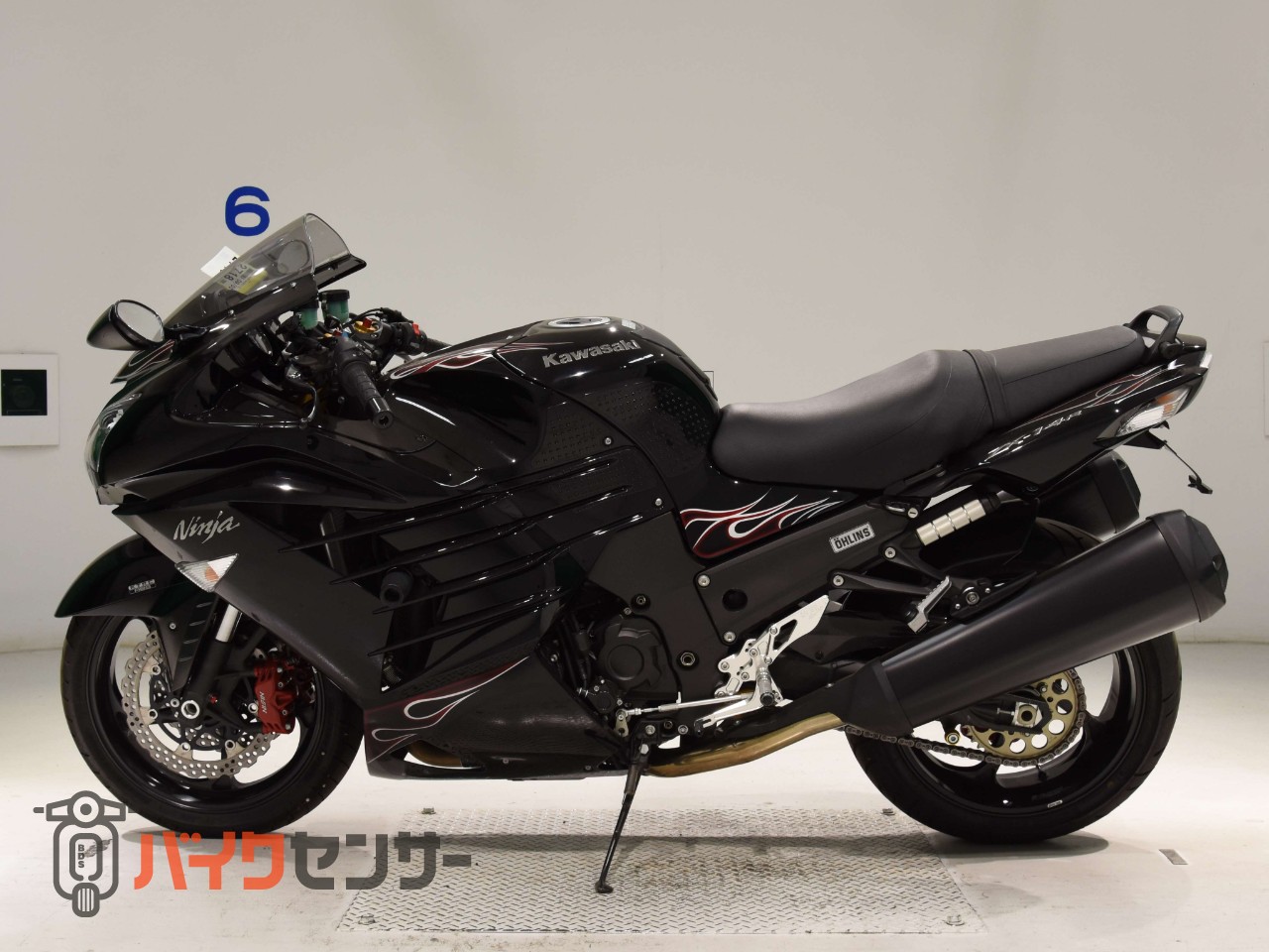 NINJA ZX-14R スペシャルエディション　オーリンズ　ゲイルスピード　GP-1S　OVER　バックステップ_1