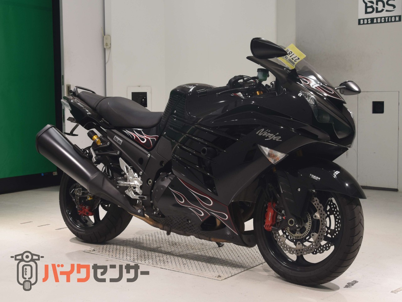 NINJA ZX-14R スペシャルエディション　オーリンズ　ゲイルスピード　GP-1S　OVER　バックステップ_2
