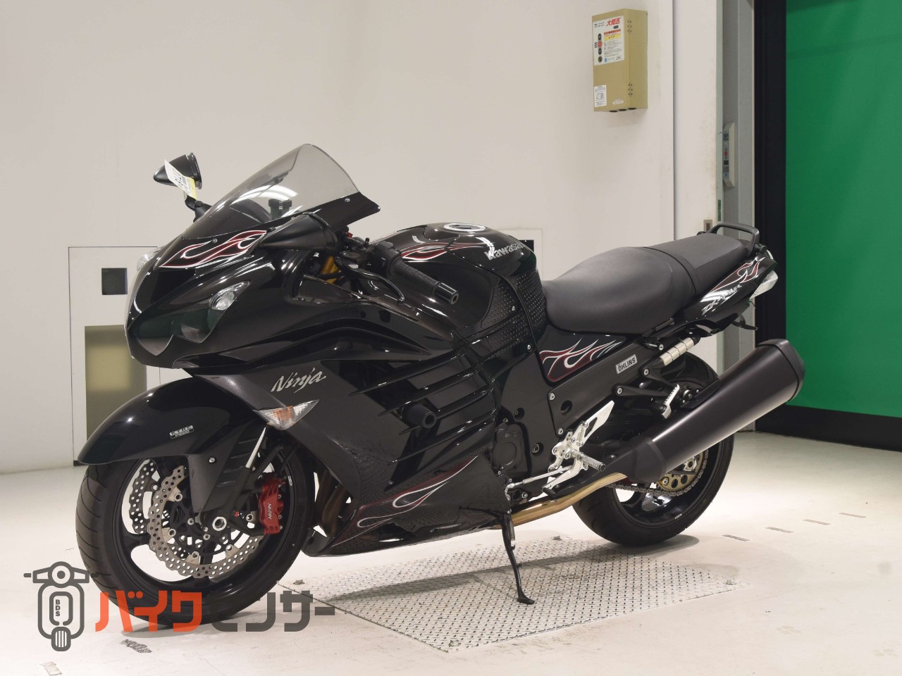 NINJA ZX-14R スペシャルエディション　オーリンズ　ゲイルスピード　GP-1S　OVER　バックステップ_3