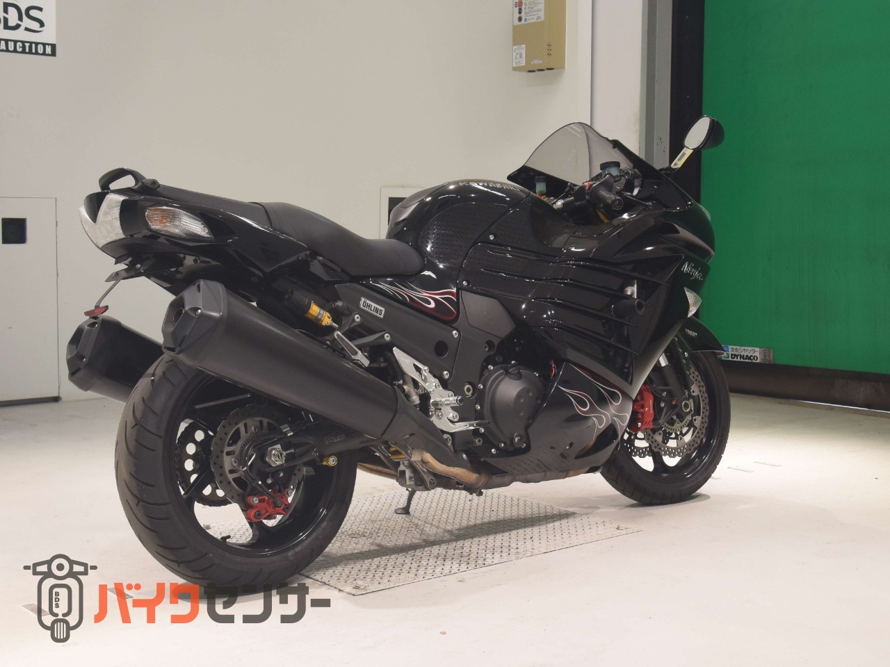 NINJA ZX-14R スペシャルエディション　オーリンズ　ゲイルスピード　GP-1S　OVER　バックステップ_4