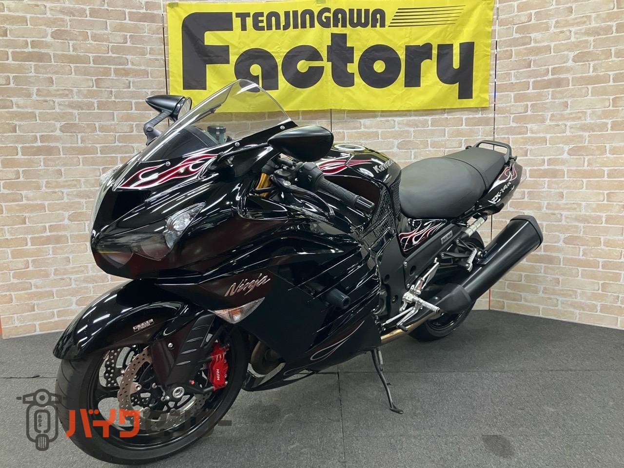 NINJA ZX-14R スペシャルエディション　オーリンズ　ゲイルスピード　GP-1S　OVER　バックステップ_3