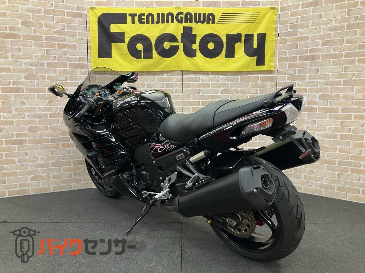 NINJA ZX-14R スペシャルエディション　オーリンズ　ゲイルスピード　GP-1S　OVER　バックステップ_5