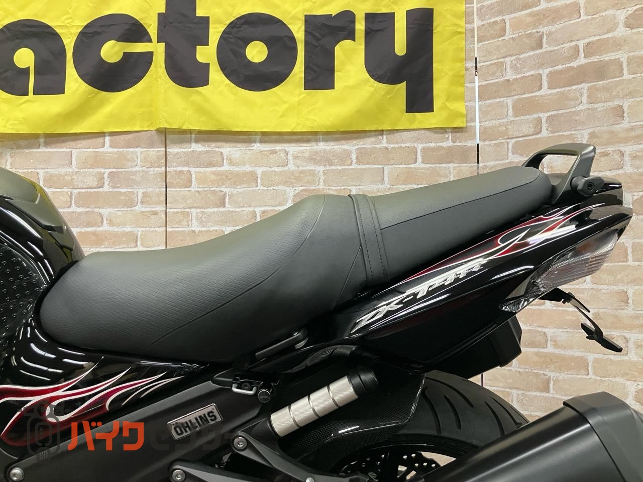 NINJA ZX-14R スペシャルエディション　オーリンズ　ゲイルスピード　GP-1S　OVER　バックステップ_13