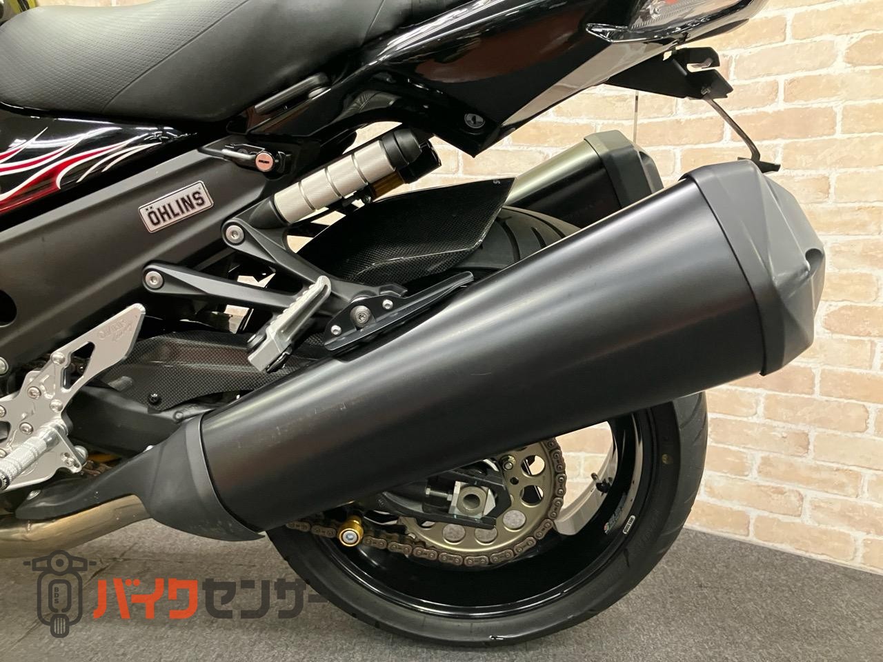NINJA ZX-14R スペシャルエディション　オーリンズ　ゲイルスピード　GP-1S　OVER　バックステップ_14