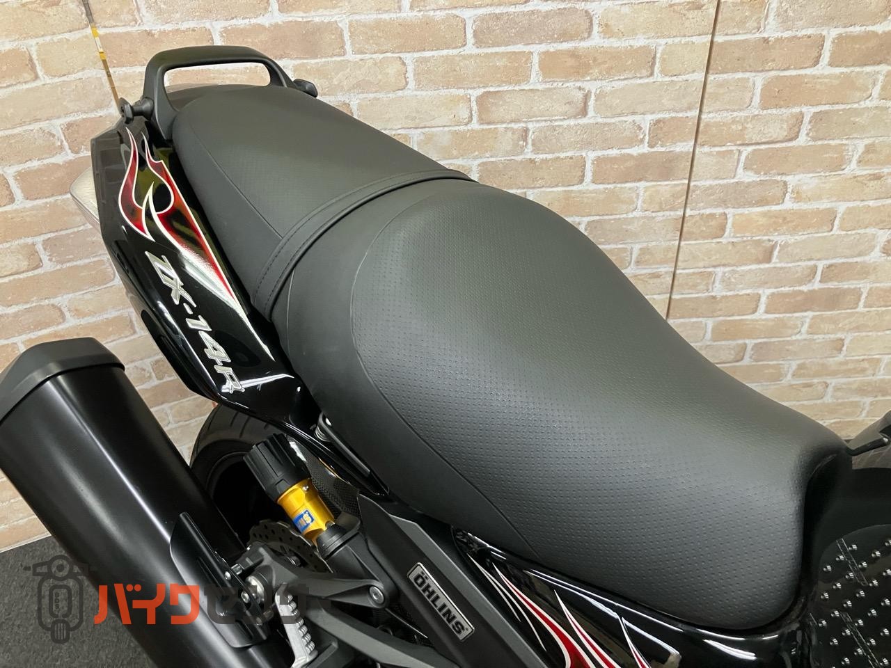 NINJA ZX-14R スペシャルエディション　オーリンズ　ゲイルスピード　GP-1S　OVER　バックステップ_34