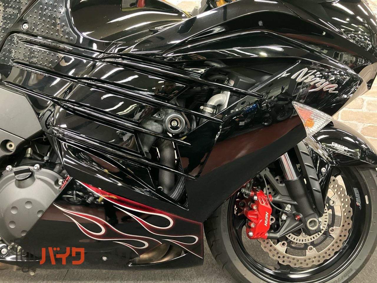 NINJA ZX-14R スペシャルエディション　オーリンズ　ゲイルスピード　GP-1S　OVER　バックステップ_38