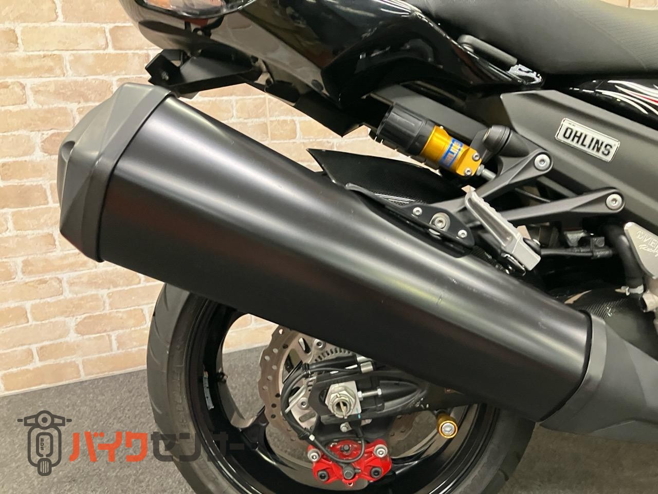NINJA ZX-14R スペシャルエディション　オーリンズ　ゲイルスピード　GP-1S　OVER　バックステップ_41