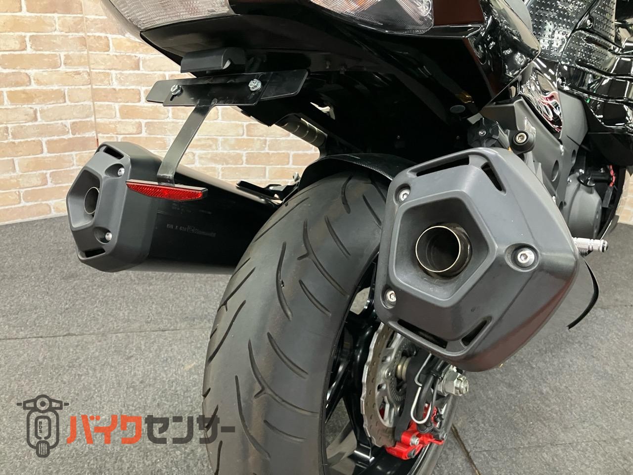 NINJA ZX-14R スペシャルエディション　オーリンズ　ゲイルスピード　GP-1S　OVER　バックステップ_47