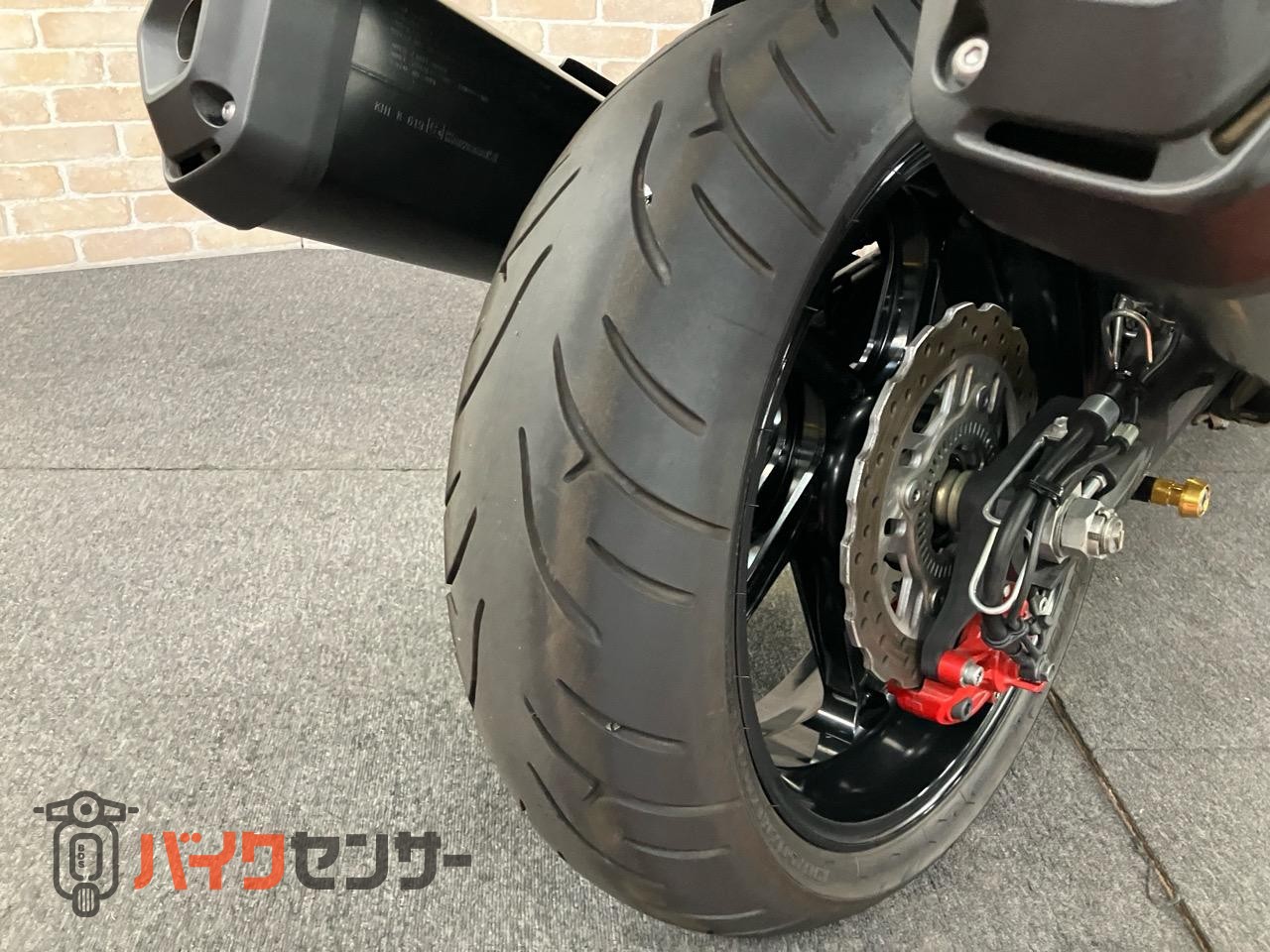NINJA ZX-14R スペシャルエディション　オーリンズ　ゲイルスピード　GP-1S　OVER　バックステップ_48