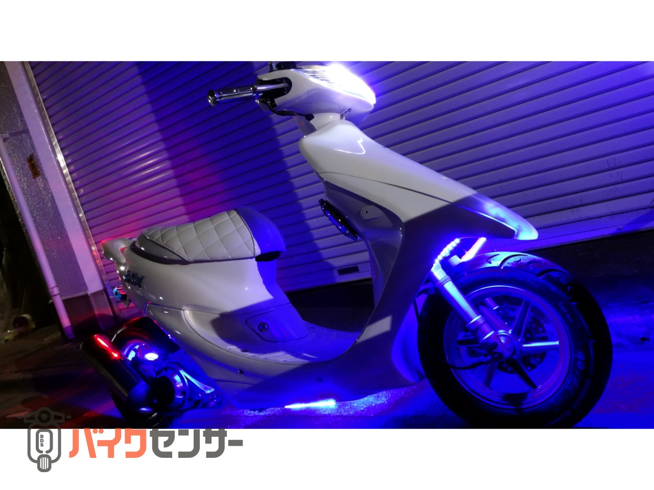 ホンダ DIO ZX ロンホイカスタム・フルブルーLED・2スピーカー