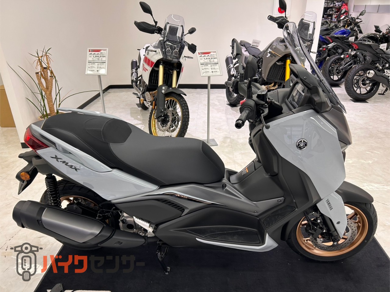 ヤマハ X-MAX250 ブルーイッシュグレーカクテル2 ABS スマートキー USB