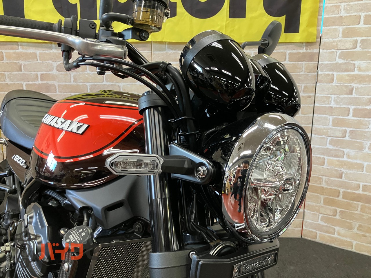 Z900RS 火の玉ファーストエディション ストライカー ブラックマフラー ステップ ロングテール フェンダーレス スライダー_10