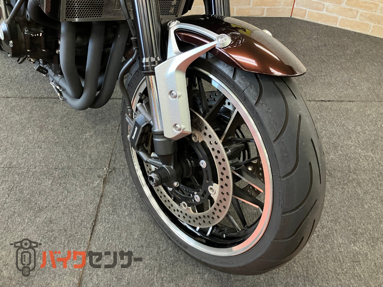 Z900RS 火の玉ファーストエディション ストライカー ブラックマフラー ステップ ロングテール フェンダーレス スライダー_11